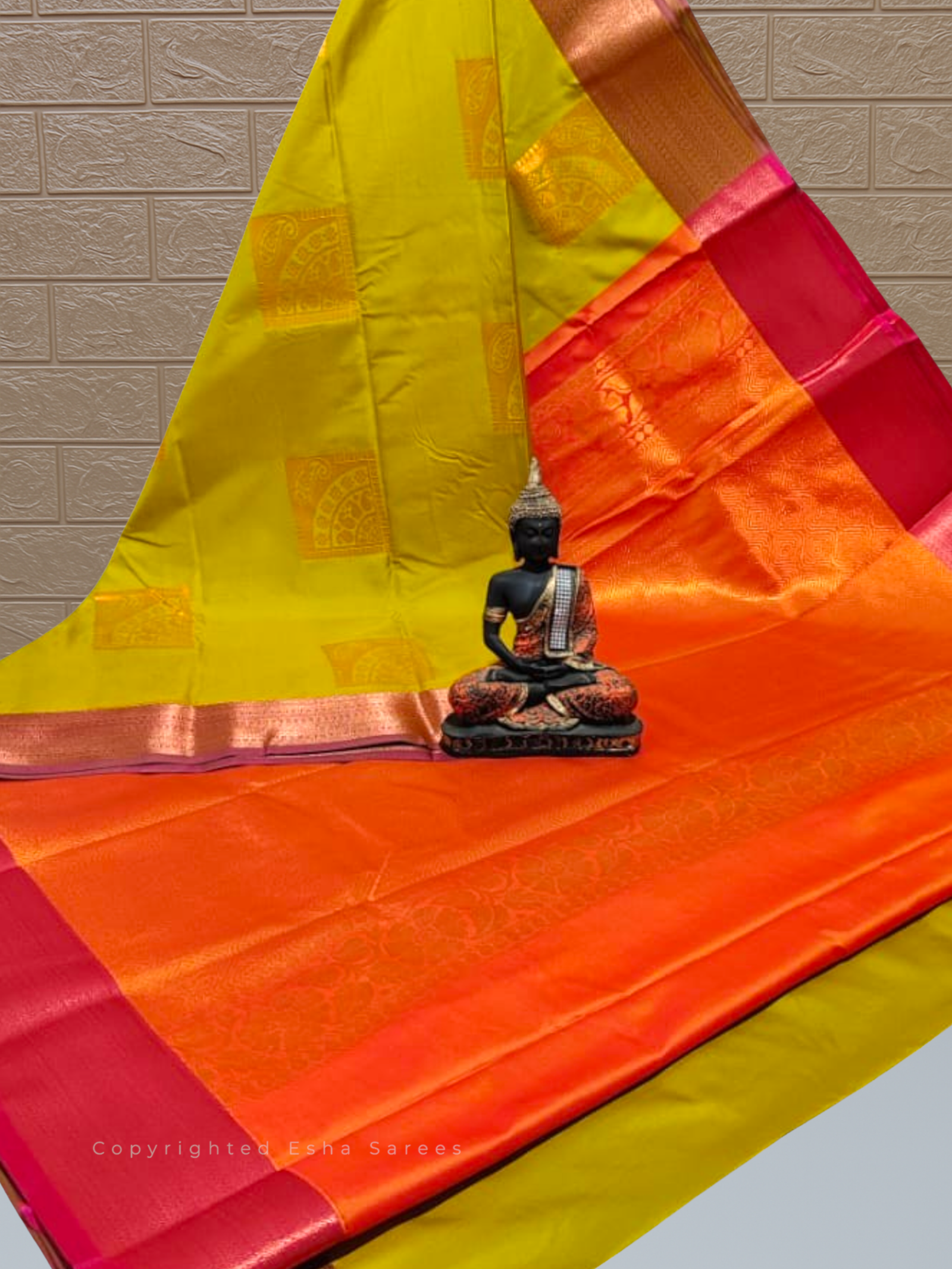 Vasthrakala Bloom Olive Blush Weave Saree