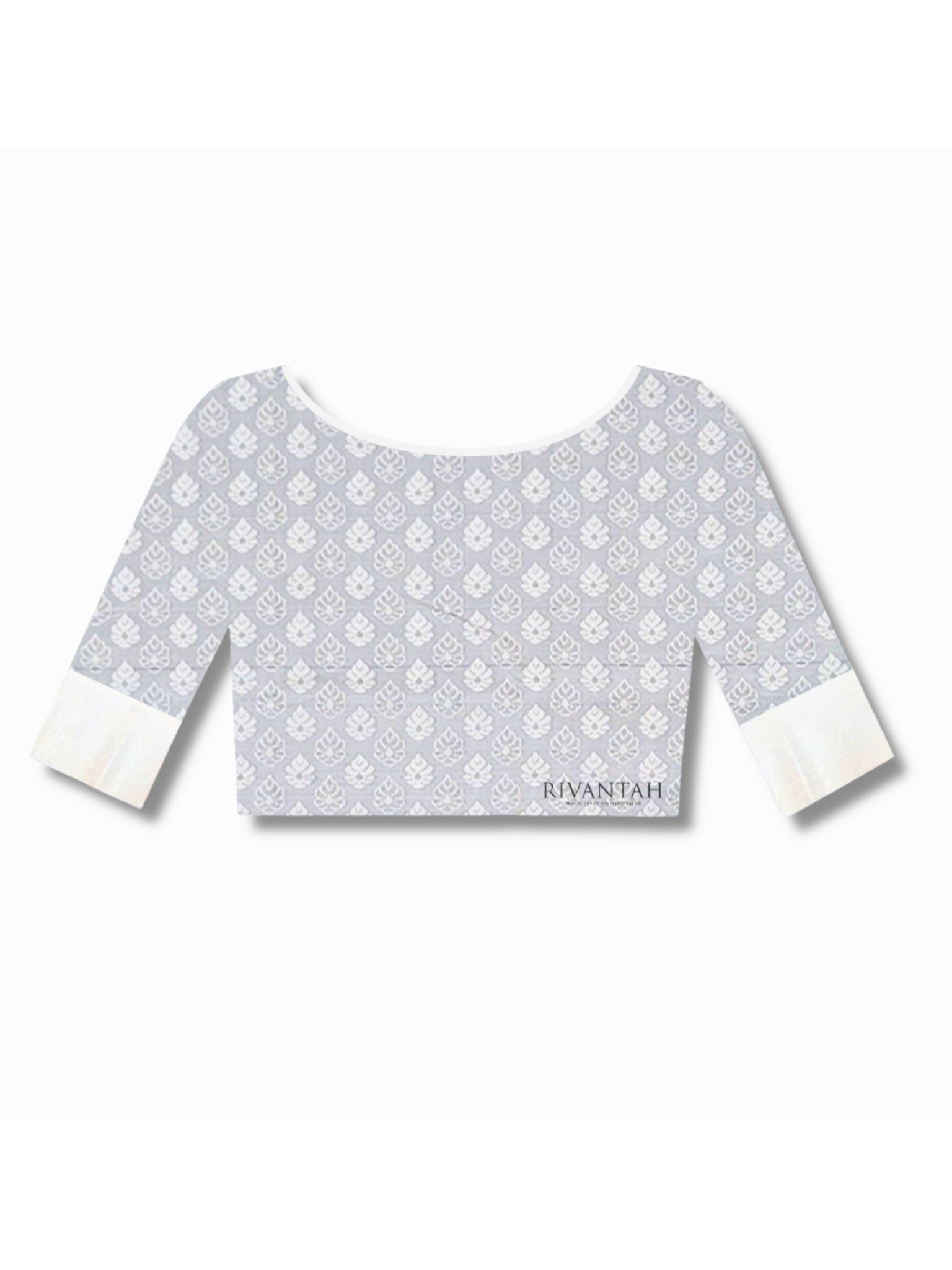 Royal Blue Silver Boota Silk Saree